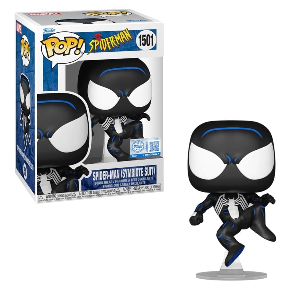 FUNKO Funko Figure Official Series Black Suit Pop! Spider-Man Spider-Man