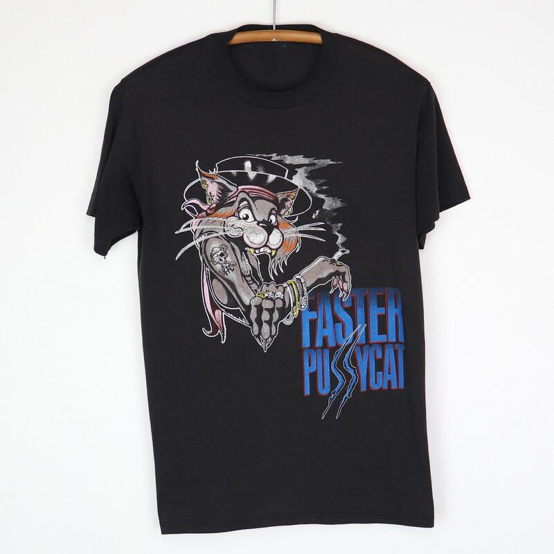 The Itch You Can t Scratch Tour Faster Pussycat Shirt Black Men S-5XL Unisex T-Shirt M