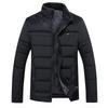 Winterjacke für Herren, modischer Wintermantel mit Kapuze, dick, warm, winddicht, Geschenk für Vater und Ehemann, Parka, große Größe