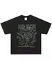 2025 Iced Earth Band Rock T-Shirt American Retro Street Do Old Heavy Hip Hop Short Sleeve High Quality Luxury Brand Selling