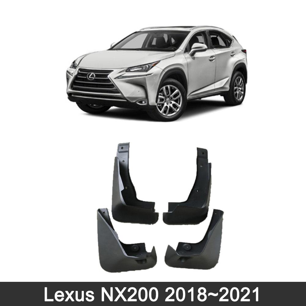 For Lexus NX NX200 NX300 2015 2016 2017 2018    Mudflap Mudguard Splash Front Wheels Fenders Car Styling Accessories