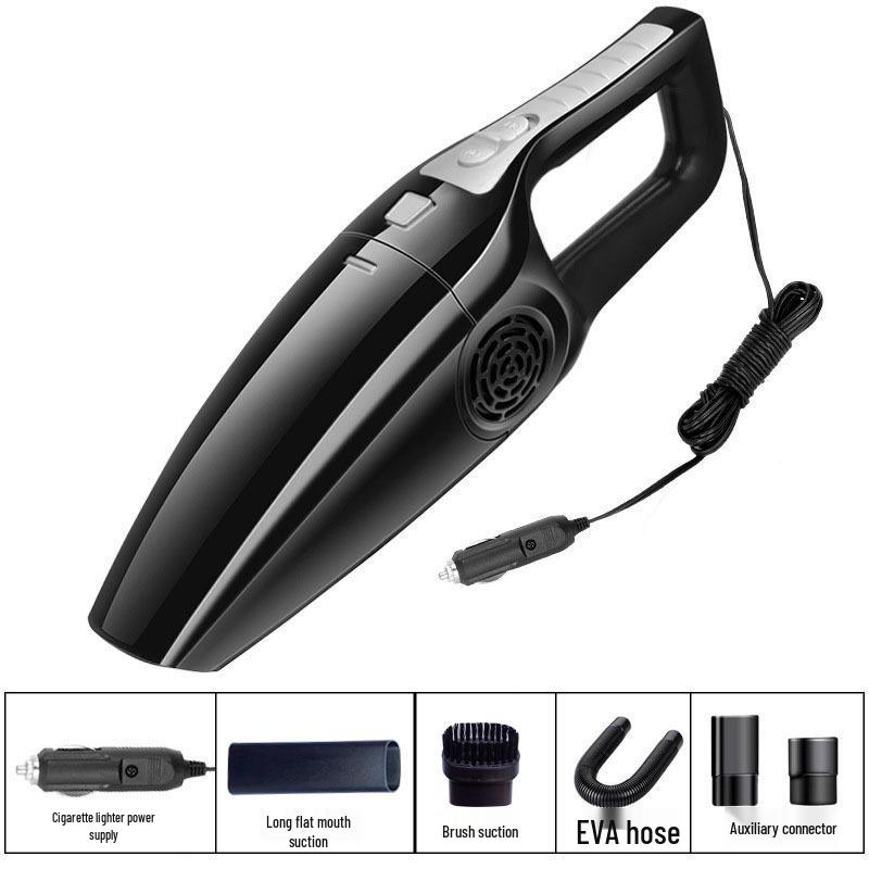 

Dual-Use Handheld Car Vacuum Cleaner - Portable, High-Power, Wet/Dry for Home and Auto