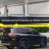Toyota Land Cruiser LC300/5700 Middle East Sun Protection Blackout Car Window Curtains