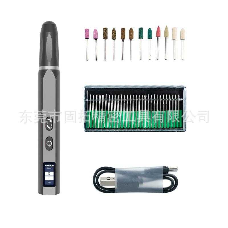 Mini Electric Grinding Pen for Nail & Jade Carving and Polishing