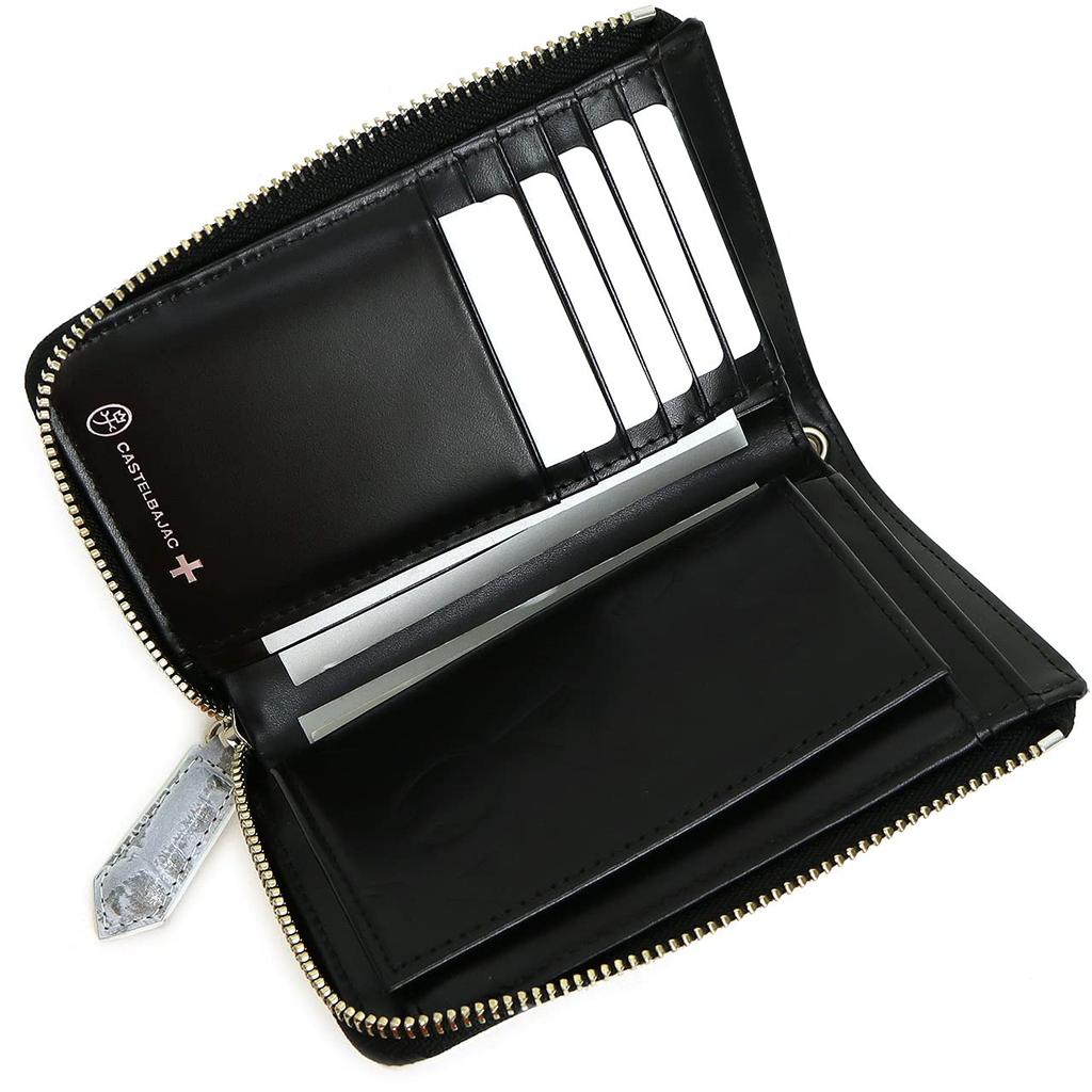 Castelbajac Gypse Wallet with Coin 023622 Bi-fold Purse, White,