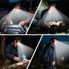 Motion Sensor Rechargeable LED Safety Glasses Headlight Multifunctional Headlamp For Outdoor Working Riding Night Fishing