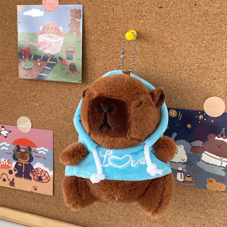 Hanorac Capibara Jucărie de Pluș & Ornament Breloc