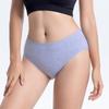 Baumwollslips mit mittelhohem Bund in Übergröße für Damen