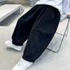 Spodnie chłopięce, spodnie robocze, wiosenne i jesienne trendy w modzie dla dużych chłopców, luźne spodnie, modne spodnie do kostek