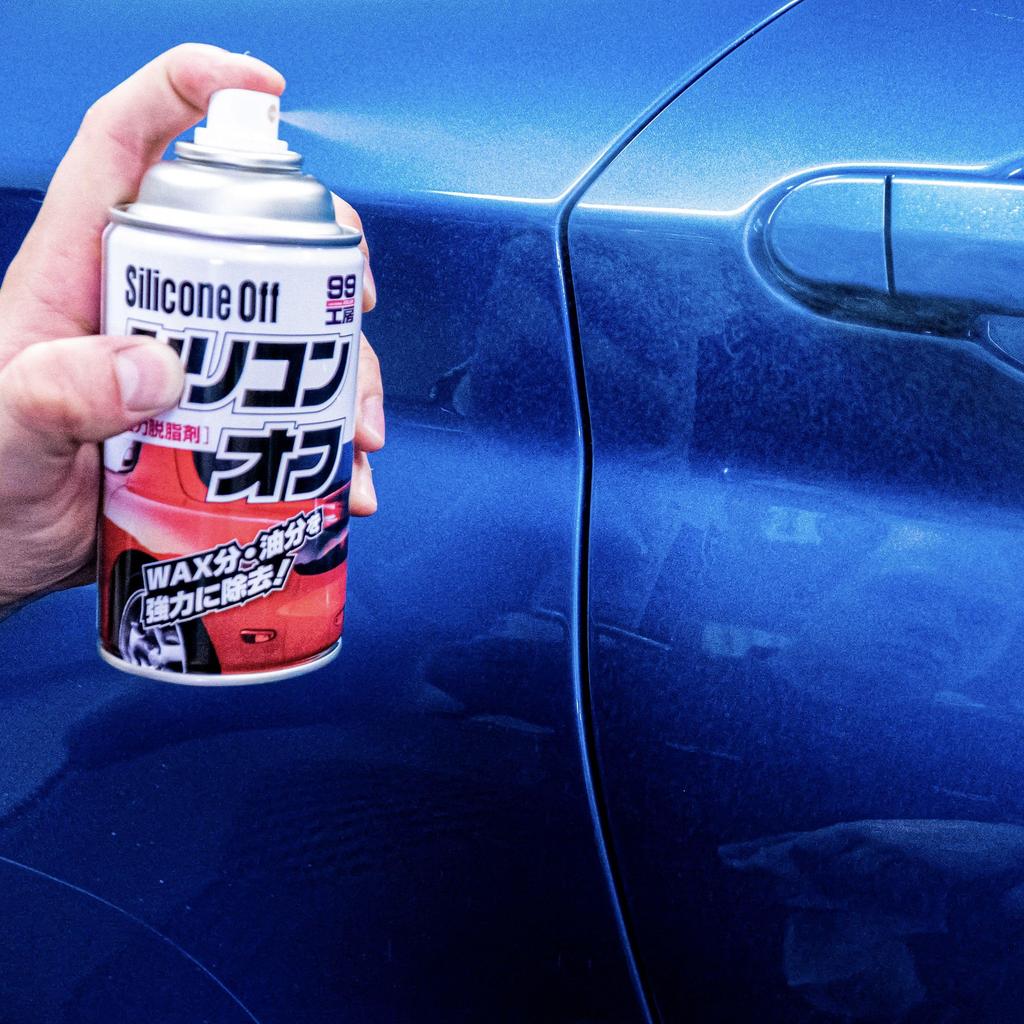 SOFT99 99 Workshop Repair Supplies Silicone Off 300 For degreasing during automotive repair - (09170)