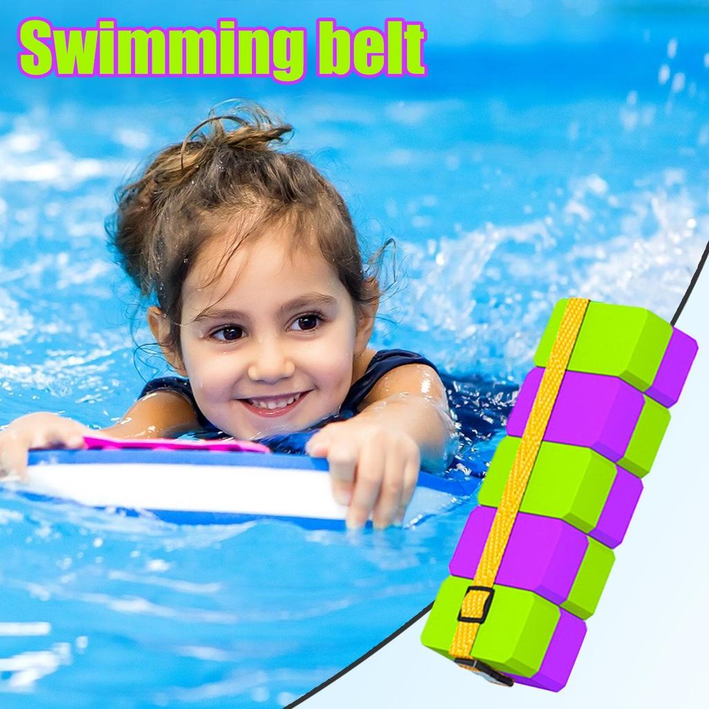 Swimming Belt Jogger Flotation Belt Adjustable Board Lightweight EVA Balance Training Aid For Safety Aquatic Fitness Swimming