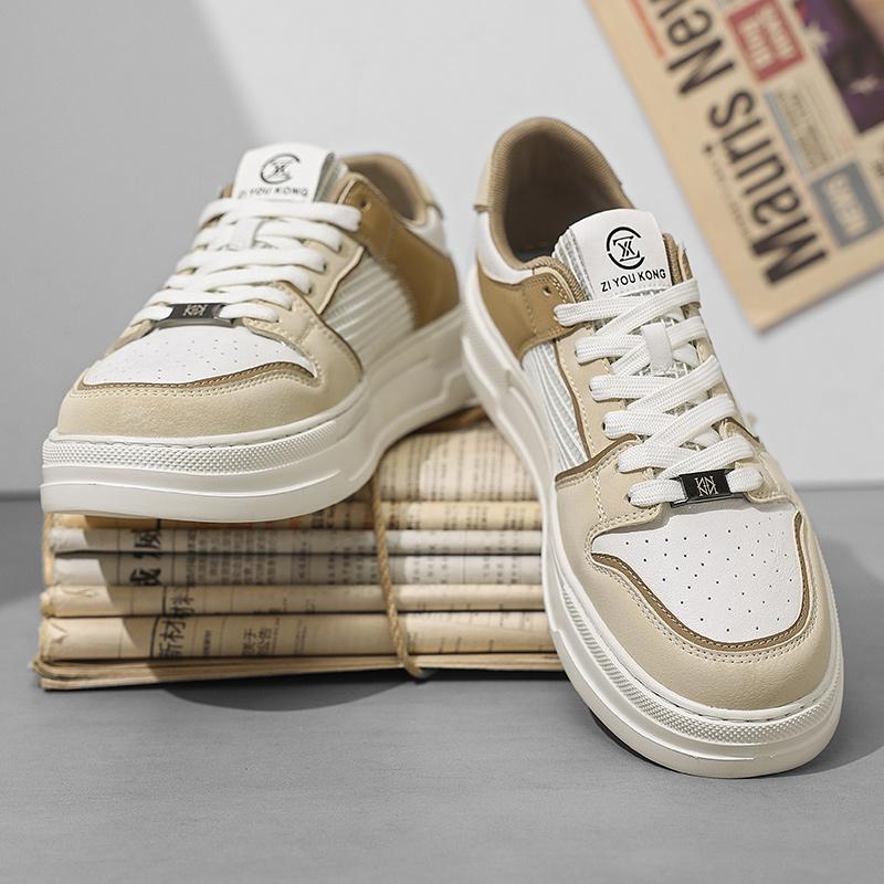 Scarpe Sportive Eleganti Classiche Scarpe Casual da Uomo Outdoor Antiscivolo Scarpe Sportive per il Tempo Libero Taglia Grande Suola Spessa Scarpe Vulcanizzate