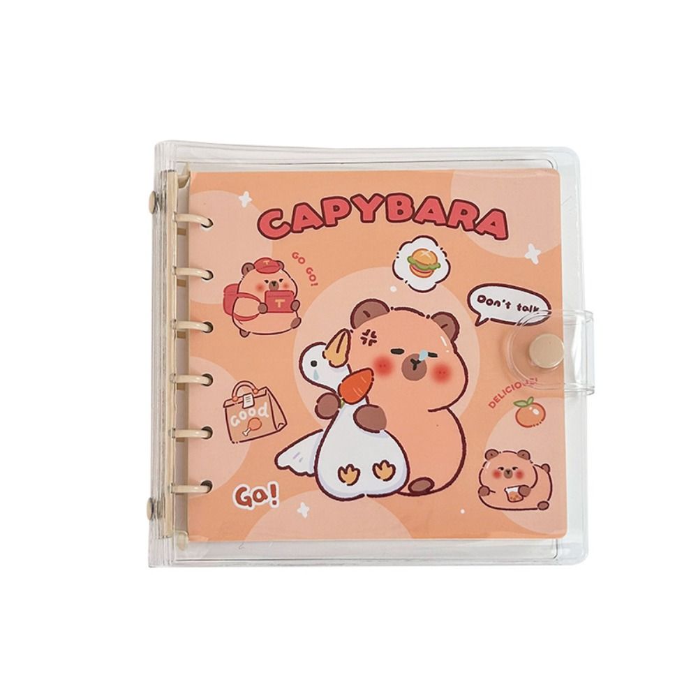 

Detachable Capibala Hand Book Fashion Coil Book New Loose-leaf Notebook crocodiles