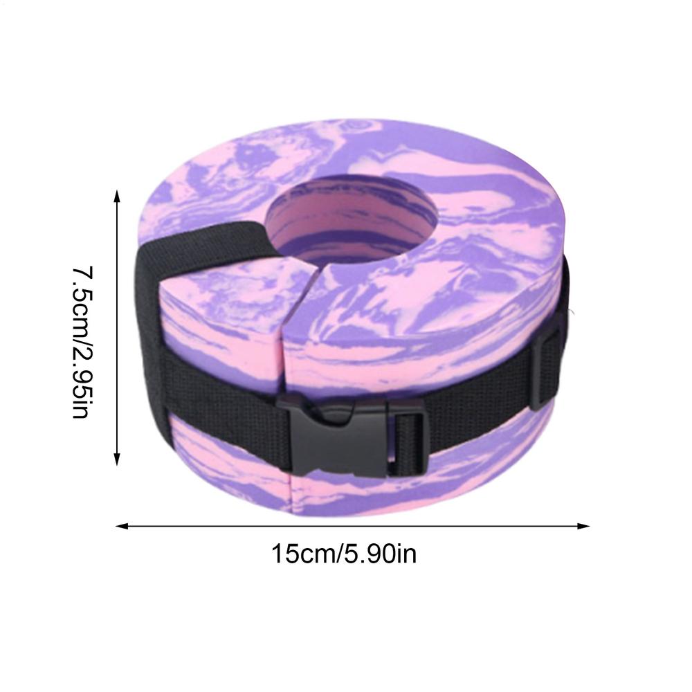 2 Stück Aquatische Manschetten Schwimmleggings Arm Schwimmring Schwere Gewichte Wasserübung Aerobic Ringe Schwimmzubehör