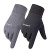 Herren Winterhandschuhe, wasserdicht, Fahrradhandschuhe, Outdoor-Sport, Ski, Laufen, Motorrad, Touchscreen, Fleece-Handschuhe, rutschfest, warm, volle Finger