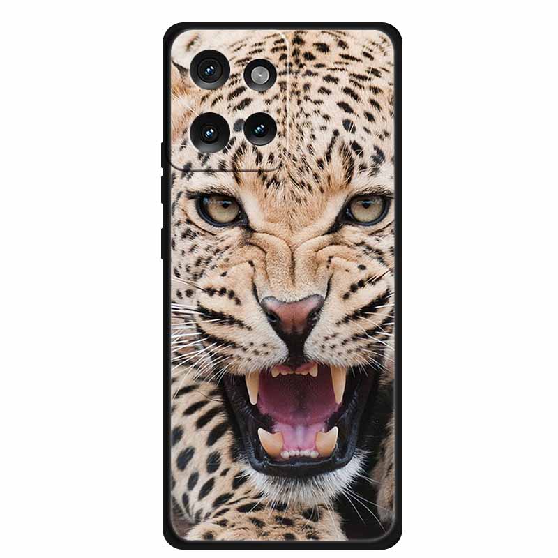 For Motorola Moto G75 5G Case Animals Soft Silicone TPU Phone Cases Back Cover for MotoG75 Shockproof Protective New Cool Fundas