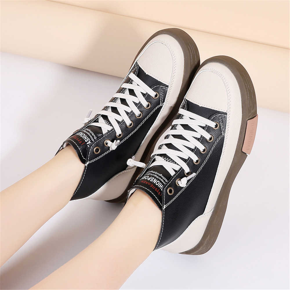 Fashion Autumn-spring Number 40 Shoes On Platform Kawaii Tennis Red Heels For Woman Sneakers Sport Beskets Sheos Different Snaeaker