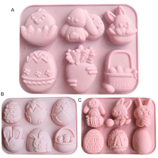 Exquisite Chocolate Mold Cute Cartoon Shape Environmental Friendly Baking