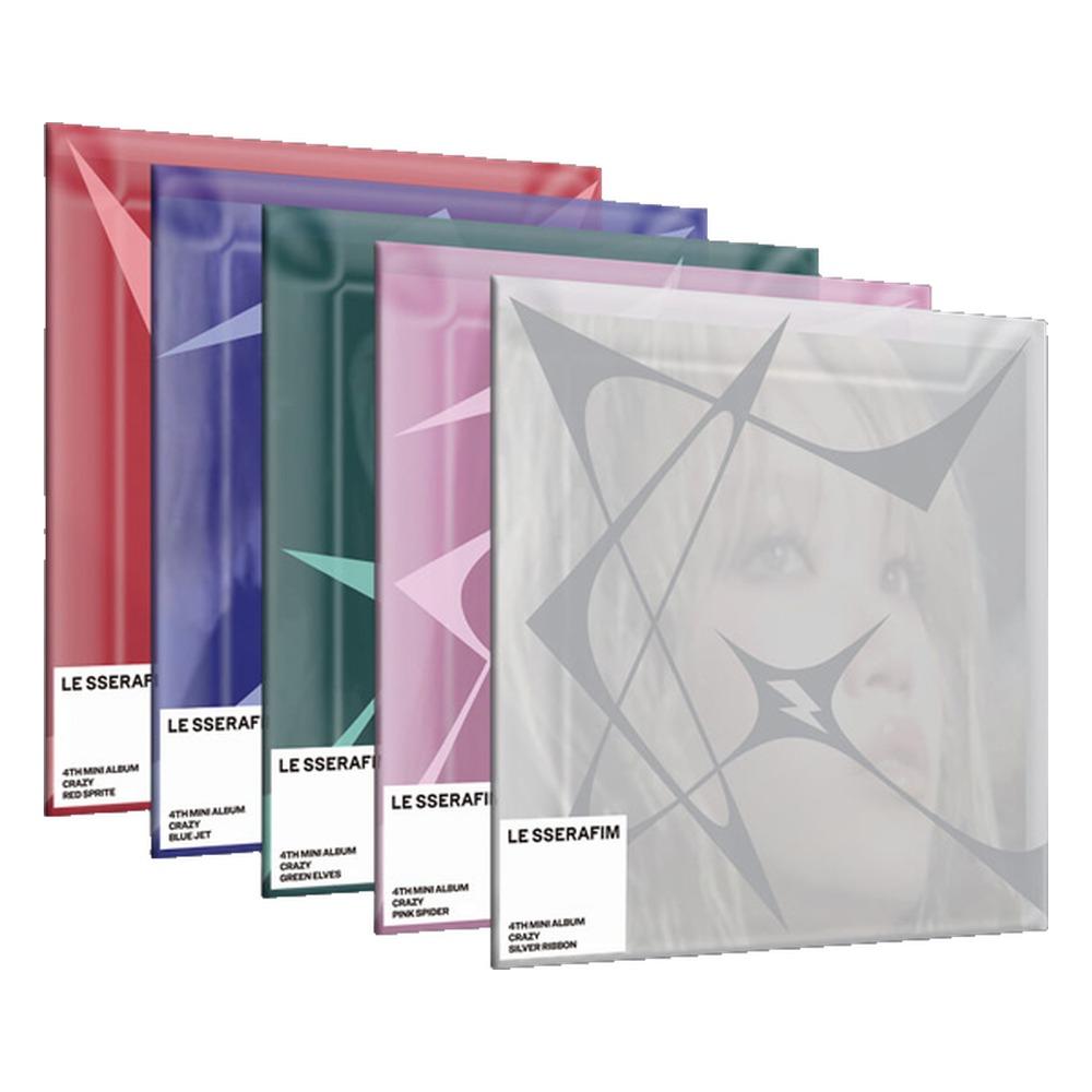 [READY STOCK] LE SSERAFIM - 4th Mini Album 'CRAZY' (COMPACT Ver.)