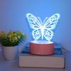 3D Butterfly Creative Night Light USB Home Decoration Table Decoration Living Room Bedroom Decoration Light Birthday Gift
