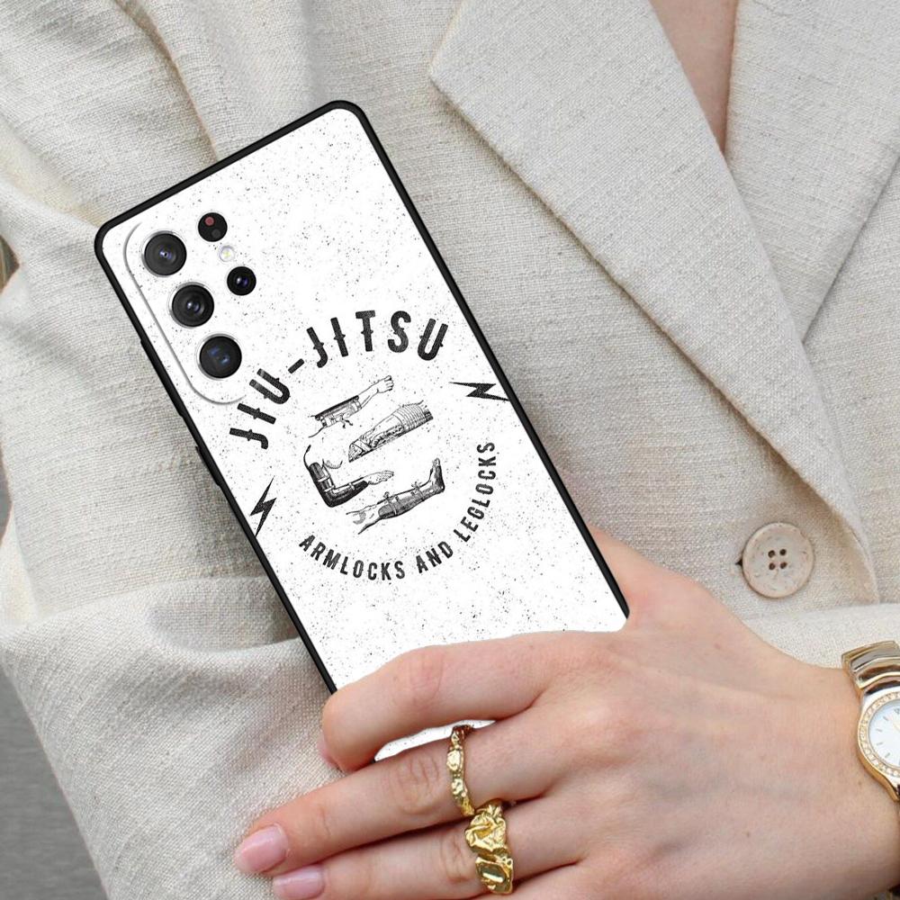 BJJ Brazilian Jiu Jitsu PRINT Cell Phone Case for Samsung Galaxy S26 Ultra S25 S24 S23 S22 S21 S20 Note10 Cover
