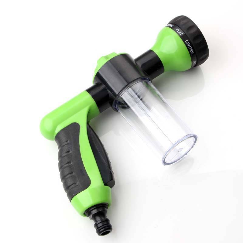 Multimode Foam Water Gun With Soap Dispenser For Car Wash And Garden Irrigation