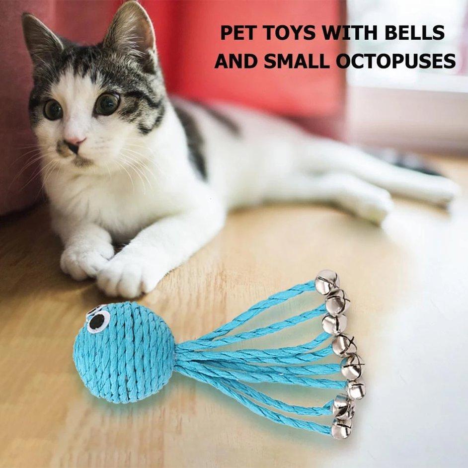 cat toy octopus
