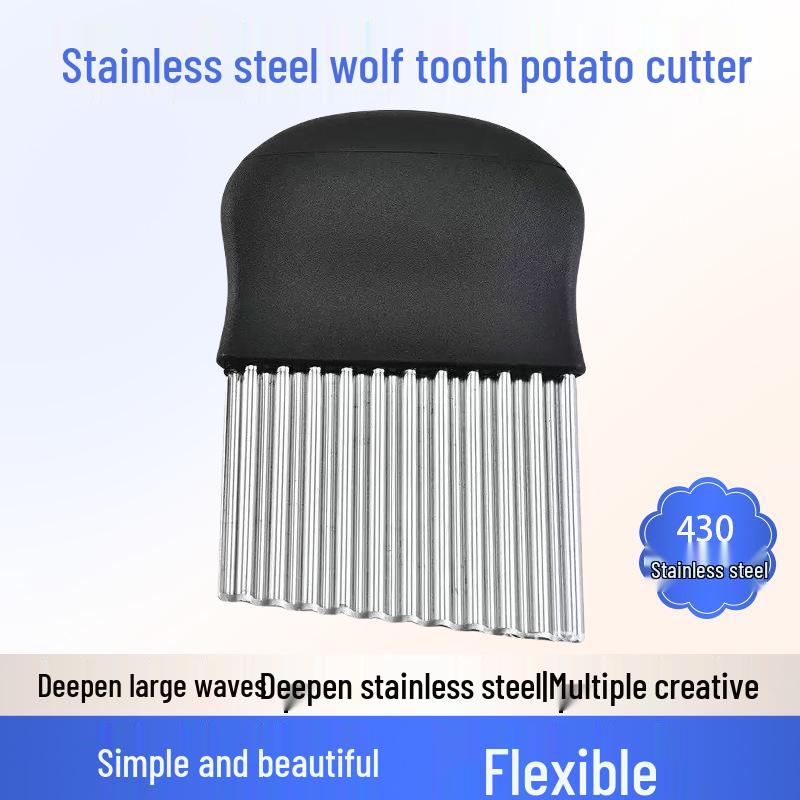 Wave Blade Multifunctional French Fry and Vegetable Cutter for Kitchen