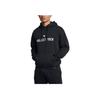 Under Armour Project Rock Letter Print Comfortable Fashion Hoodie Men hoodies Black 1386882-001