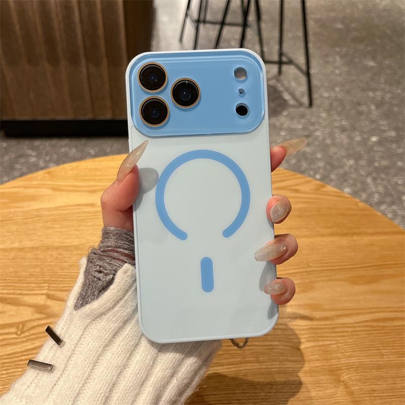 Magnetic Macaron Case for iPhone 17 Pro/16/15 Pro Max/13/14
