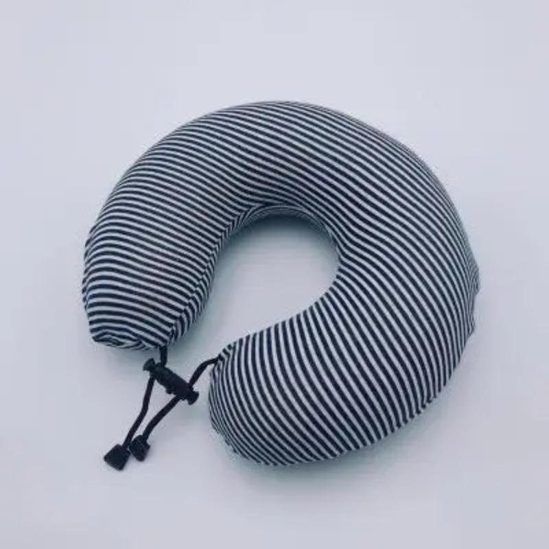 Natural Latex U-shaped Pillows Neck Pillow On the Airplane Ealth Care Orthopedic Massage Pillow for Travel