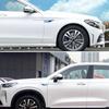 Lmn1 Car Metal Sticker Auto Side Fender Body Badge Decals For VW Rline GTI Polo Golf Passat Tiguan Arteon Caddy Jetta Beetle Scirocco