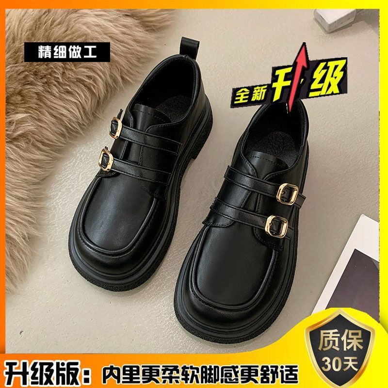 Soft Sister Small Leather Shoes Children British Style Spring and Summer 2025 New Loafers with Skirts Versatile Single Shoes Women's Shoes