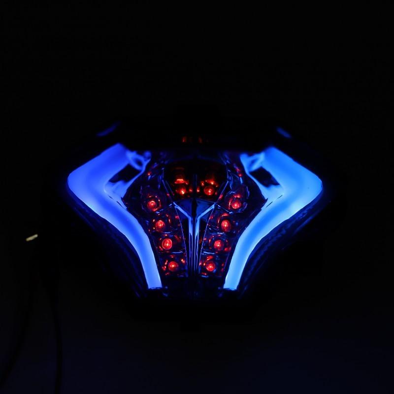 For YAMAHA MT07 FZ07 Motorcycle Turn Signal Brake Lamp MT03 YZF R3 R25 2014-2023 2021 2022 MT25 lc150 sniper150 LED Tail Light