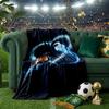 Heart In Space Adventure Throws Blanket Flannel Blankets Plush for Couch Bed Gifts for Men Women Travel picnic blanket Christmas fan gifts