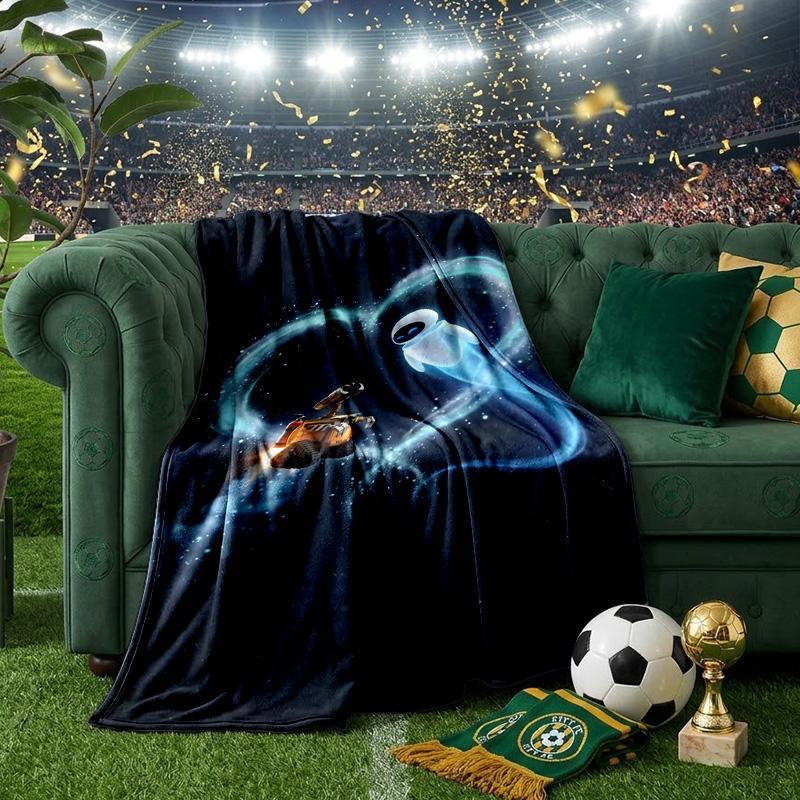 Heart In Space Adventure Throws Blanket Flannel Blankets Plush for Couch Bed Gifts for Men Women Travel picnic blanket Christmas fan gifts