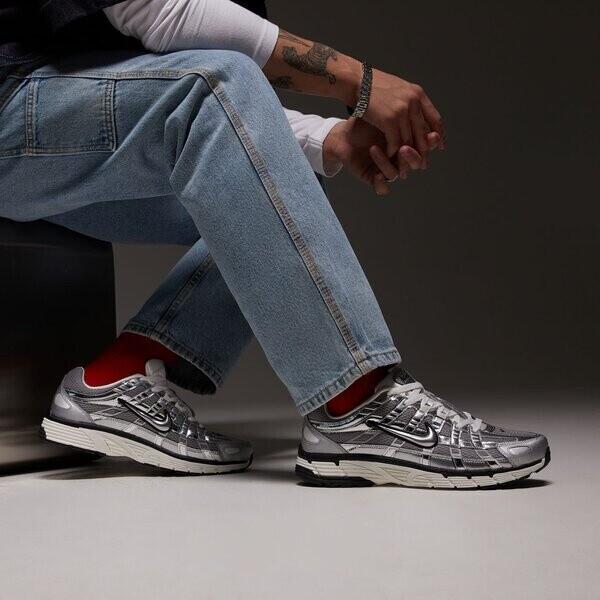 Nike P-6000 Sneakers (CN0149) Silver Metallic/sail/black/silver Metallic