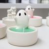 Halloween Silicone Mold Floating Ghost Gypsum Candle Cup Mold DIY Decoration Desktop Jewelry Storage Tray Handicraft Production