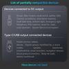 Mini UPS Backup Power Supply with Adjustable Output Voltage Portable Uninterruptible Power Source for Homes & Office Use