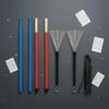 Trommelzubehör-Bundle mit Aufbewahrungstasche Sticks Schlägel Bürsten Set Gemischtes Material