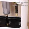 Compact Plastic Umbrella Stand for Entryway – Durable Rain Gear Storage Rack