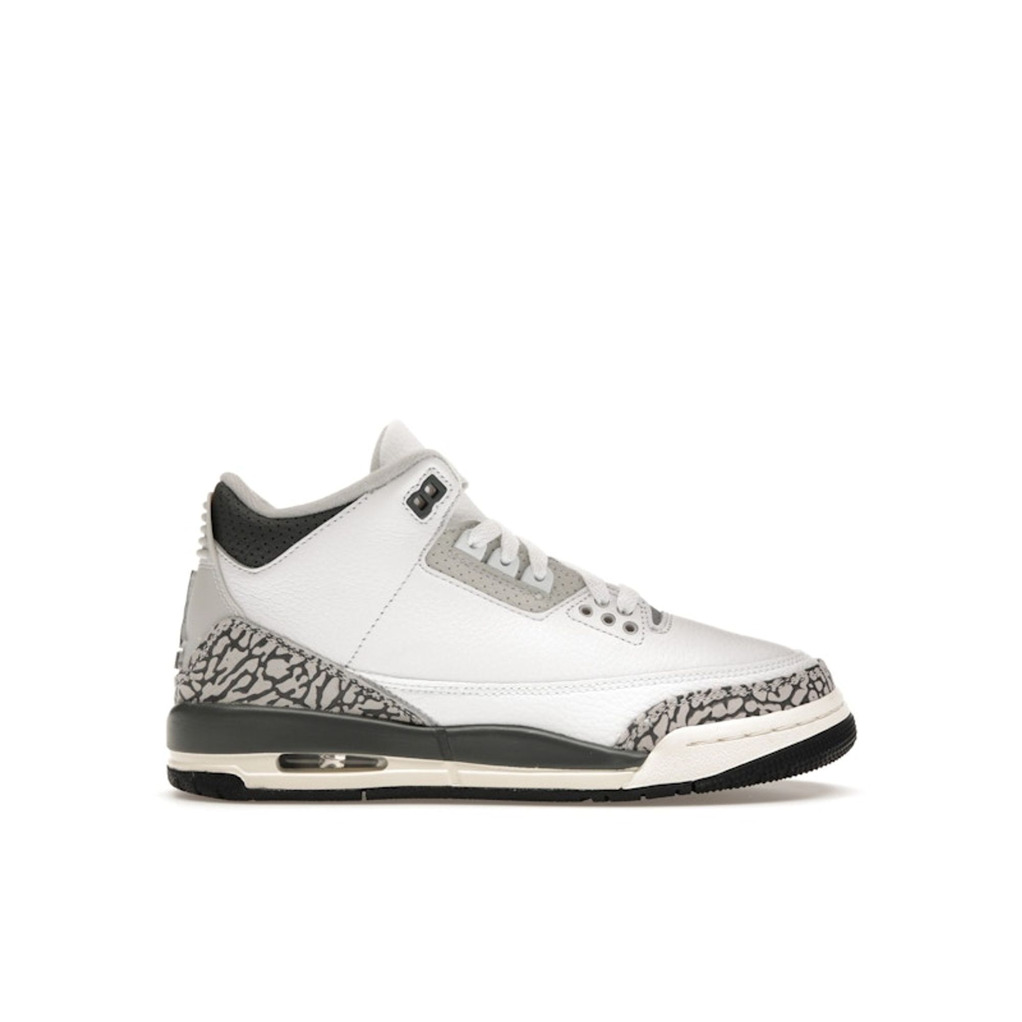 

Детские кроссовки Air Jordan 3 Retro GS Hide N Sneak White Black Iron DX6665-100 35.5