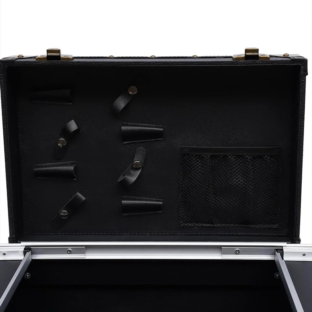Promotion: Beauty Salon Trolley Rolling Storage Cabinet with Lockable Drawers and 4 Wheels