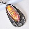 Natural Opal Pendant 925 Sterling Silver 47 ct Unique Oval Gemstone October Birthday Birthstone