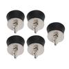 5 PCS Golf Ball Suction Cup Silicone Zinc Alloy Golf Grabber No Bending Golf Ball Picker