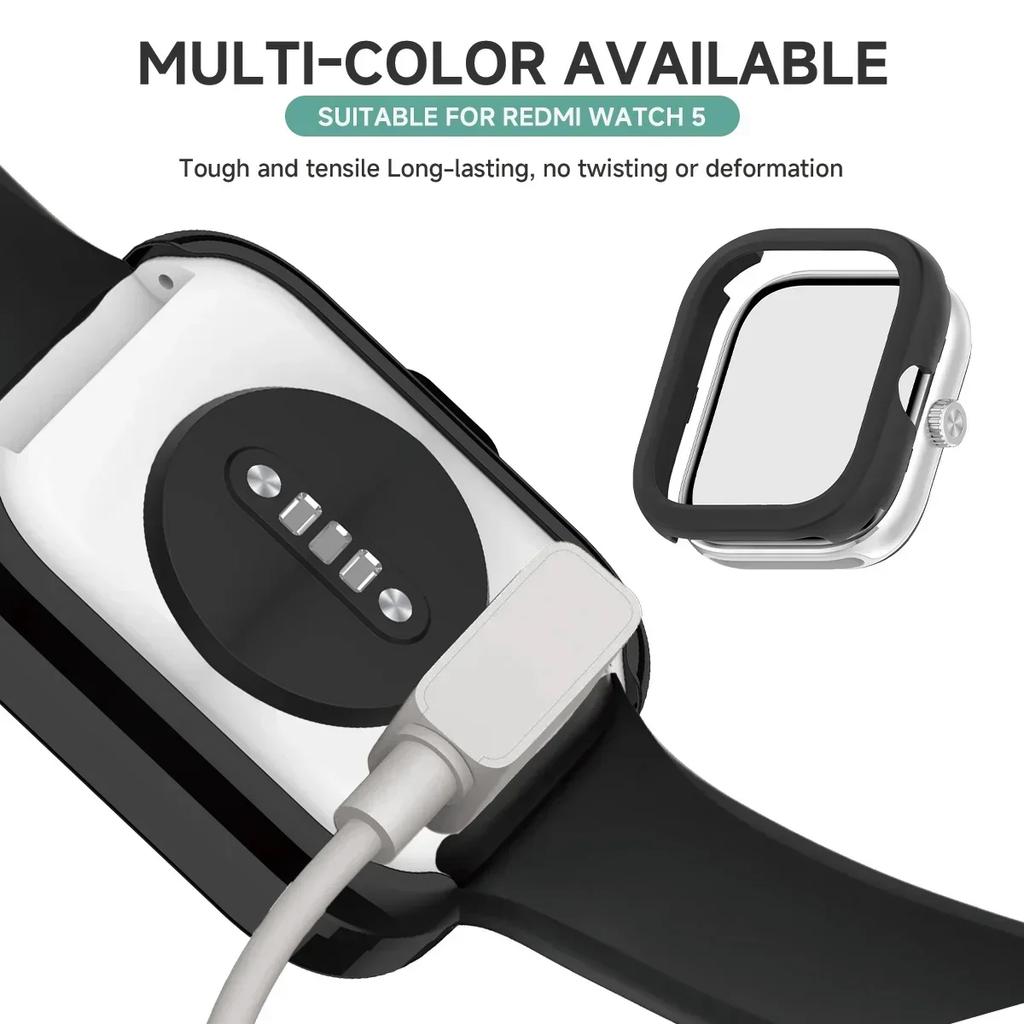 Hollow Cover Case for Redmi Watch 5 4 SIM Protector Empty Bumper PC Protective Frame for Redmi Watch5 Watch4 case Accessores