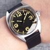 Tandorio 20ATM 36mm Military Retro Men's Diving Watches For Japan NH35 Sapphire Glass Arabic Numerals Mechanical Watch For Man