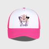 K-Pop Cute Cartoon Girl Group Print Sponge Mesh Cap | Unisex Adjustable Mesh Baseball Cap | Y2K K-Pop Fan Street Style Sun Hat