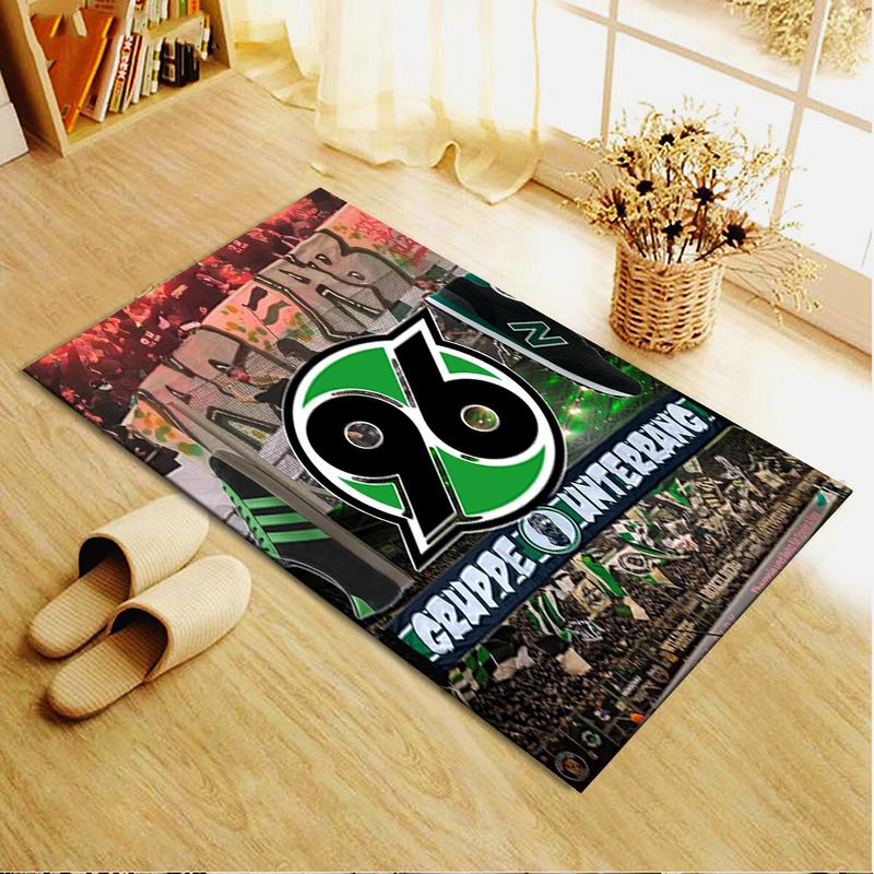 2025 Nový koberec Hannover 96 pro obývací pokoj, ložnici, domácí dekoraci pohovky, dětskou hru, protiskluzová podložka na podlahu 58