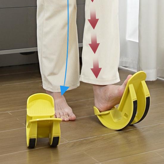 1/2Pcs Foot Rocker Calf Stretcher Plantar Fasciitis Achilles Tendonitis Ankle Lower Leg Pain Relief Balancing Training Muscle Stretching Slant Board